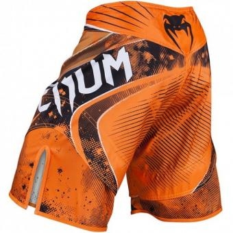 Шорты ММА Venum &quot;Galactic&quot; Fightshorts Neo Orange, фото 2