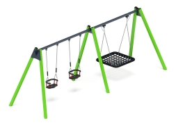 Качели М3 (зеленый) ИО 13.М.06.03.01.01-02.1, фото 1