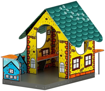 Домик мини тип 3 (Город) - МФ 10.01.12-02, фото 1