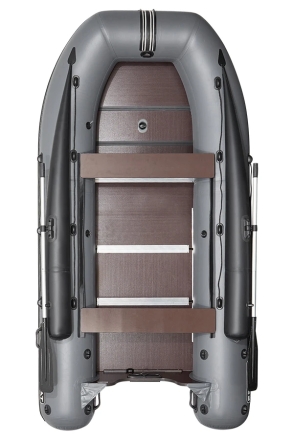 Моторная лодка ПВХ Фрегат 350 F Зеленый с фальшбортом, фото 1