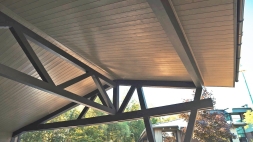 Навес для автомобилей ЭЛИТНЫЙ Несущий каркас, фото 7