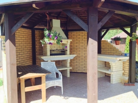 Печь Аристократ 702 Прямоугольный кирпич красный, фото 5