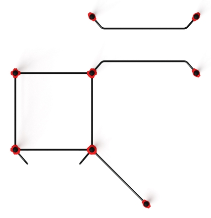 Воркаут ЛОВ 89 красный ВТ 101.15-01, фото 5