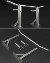 Турник потолочный нерж.сталь