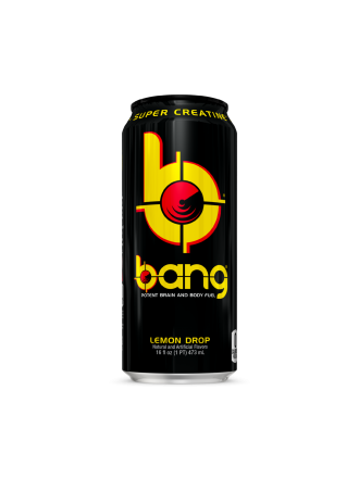 Энергетический напиток &quot;БЭНГ&quot; Лимонад VPX BANG 473мл Lemon Drop, фото 1