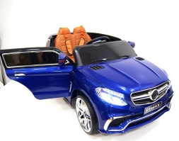 Электромобиль Mercedes е009кх с пультом (Синий глянец) E009KX, фото 3 Электромобиль Mercedes е009кх с пультом (Синий глянец) E009KX, фото 3