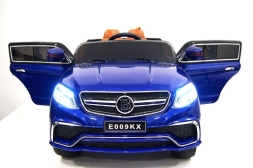 Электромобиль Mercedes е009кх с пультом (Синий глянец) E009KX, фото 4 Электромобиль Mercedes е009кх с пультом (Синий глянец) E009KX, фото 4