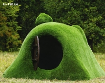 Топиари дом Сказочный, h=110 см - газон Deluxe