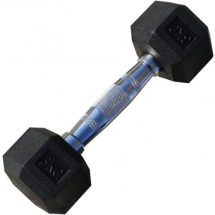 Гантель гексагональная обрезиненная ZSO, 3 кг Гантель гексагональная обрезиненная ZSO, 3 кг