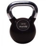 Изображение товара Гиря обрезиненная с хромированной ручкой PROFI-FIT, 18 кг