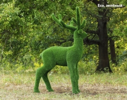 Топиари олень Козинак - газон Eco, зелёный, фото 3