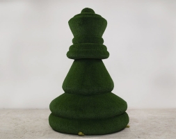 Топиари шахматы Королева, h=210 см - газон Eco, фото 1