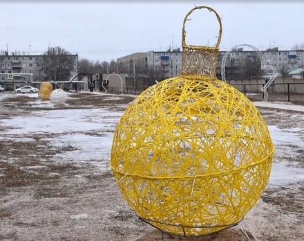 Светящаяся фигура Ёлочная игрушка на раме (диаметр 1,1 м), фото 7