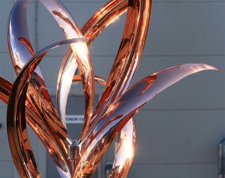 Медная скульптура Ирис Увеличенный размер, фото 1