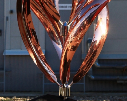 Медная скульптура Ирис Увеличенный размер, фото 3