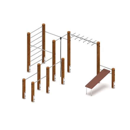 Спортивная серия (лиственница темный) СК 2.08.06-Л.И1.01, фото 2