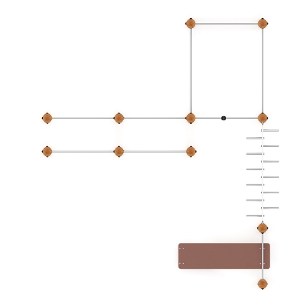Спортивная серия (лиственница темный) СК 2.08.06-Л.И1.01, фото 5