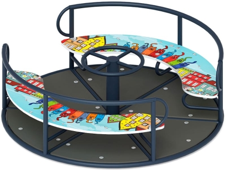 Карусель с рулем (Коты) - ИО 30.01.04-10.И1, фото 1