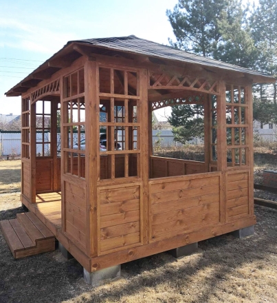 Квадратная беседка БРИТАНИЯ, фото 7