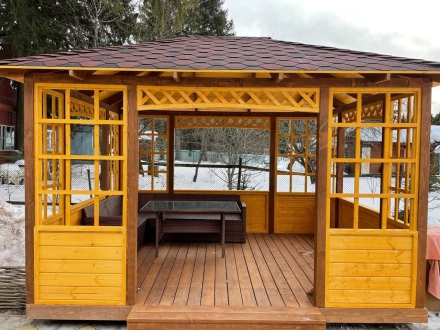 Квадратная беседка БРИТАНИЯ, фото 6