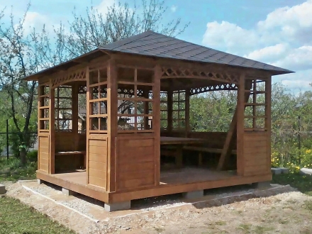 Квадратная беседка БРИТАНИЯ, фото 3