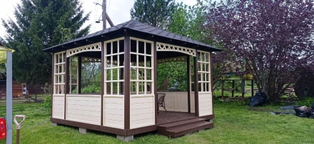 Квадратная беседка БРИТАНИЯ, фото 4