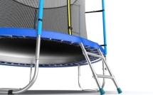 Батут с внутренней сеткой и лестницей, диаметр 8ft (синий) Батут с внутренней сеткой и лестницей, диаметр 8ft (синий)