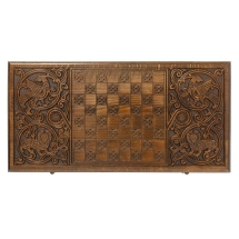 Нарды резные "Орел" Люкс, Haleyan