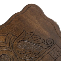 Нарды резные "Лев 2" с ручкой 60, Haleyan