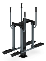 Двойные лыжи (серый) - Уличный тренажер - СТ 009-13.И1 Двойные лыжи (серый) - Уличный тренажер - СТ 009-13.И1