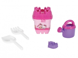 Набор для пляжа и песочницы с лейкой Hello Kitty Pilsan (06-021), фото 1
