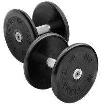 Гантель неразборная (классик) с вращающейся хромированной ручкой, 36 кг Гантель неразборная (классик) с вращающейся хромированной ручкой, 36 кг