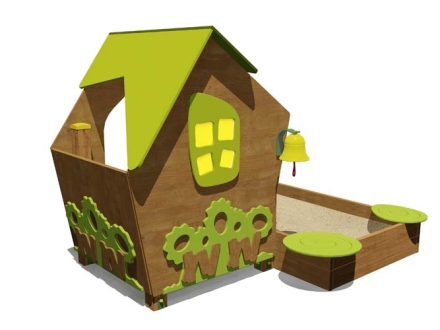 Песочный дворик 05201 для детской площадки, фото 1