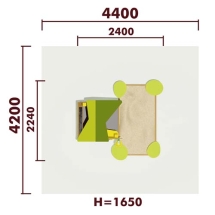 Песочный дворик 05201 для детской площадки