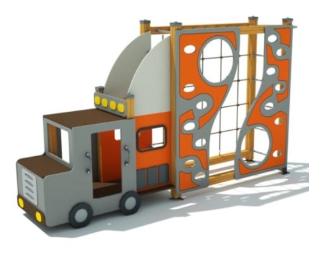 Игровой комплекс ДГ Грузовик от 5 лет для детской площадки, фото 1