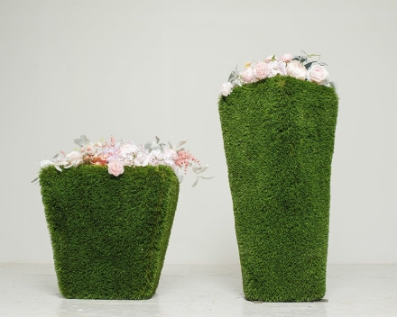 Топиари композиция вазоны Кантри, Набор №2 - газон Deluxe, фото 1