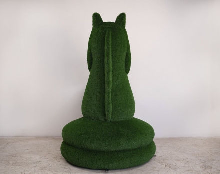 Топиари шахматы Конь, h=210 см - газон Eco, фото 3