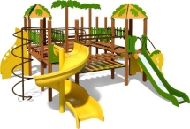 Детский игровой комплекс &quot;Джунгли&quot; Т809-RC 