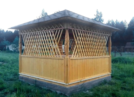 Квадратная беседка КЛАССИКА, фото 8