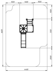 Королевство (Коты) - ДИК 1.15.01-21 - Игровой комплекс H=900, фото 6