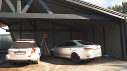 Навес для автомобилей ЭЛИТНЫЙ Премиум комплектация, фото 3