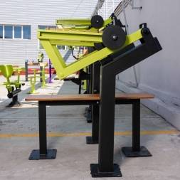Power-1800 Уличный тренажер Жим лежа с переменной нагрузкой Zavodsporta, фото 13 Power-1800 Уличный тренажер Жим лежа с переменной нагрузкой Zavodsporta, фото 13