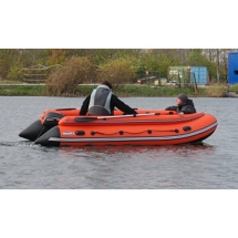Лодка ПВХ REEF 390F НДНД надувная под мотор