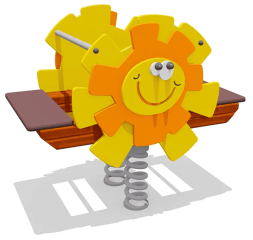 Качалка-балансир Солнышко ВСТ 3243 2-х местный для детской площадки Качалка-балансир Солнышко ВСТ 3243 2-х местный для детской площадки