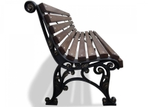 Скамейка уличная Удача, Лиственница 2,5 м