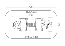 Песочный дворик Джунгли 05200.21 для детской площадки