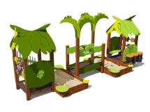Песочный дворик Джунгли 05200.21 для детской площадки