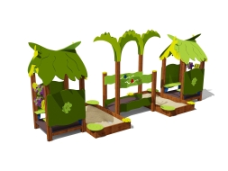 Песочный дворик Джунгли 05200.21 для детской площадки, фото 2