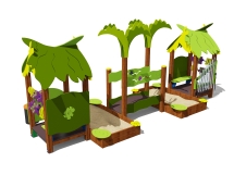 Песочный дворик Джунгли 05200.21 для детской площадки