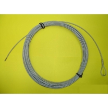 Трос стальной  для волейбольной сетки "KV.REZAC", диам. 3,5 мм Трос стальной  для волейбольной сетки "KV.REZAC", диам. 3,5 мм